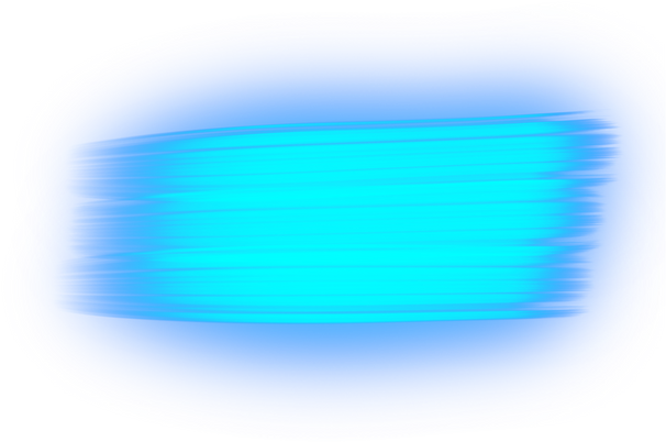 Bright blue neon background